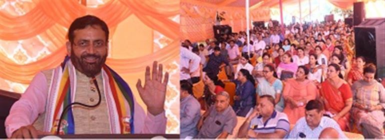 CM Saini pays tribute to Acharya Bhikshu Swami Ji at 300th birth anniversary celebrations