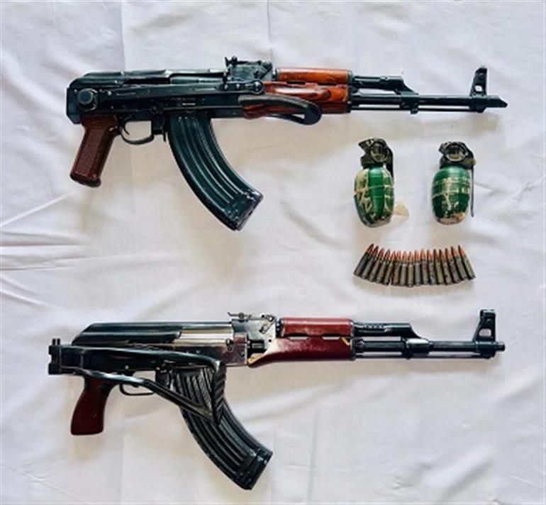 Pak-ISI backed BKI&39;s terror plot foiled: Two AK 47 rifles, two hand grenades recovered from Gurdaspur