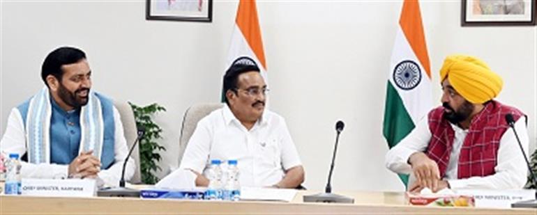 Meaningful discussion took place between Union Minister and CM&39;s of Haryana and Punjab regarding SYL issue