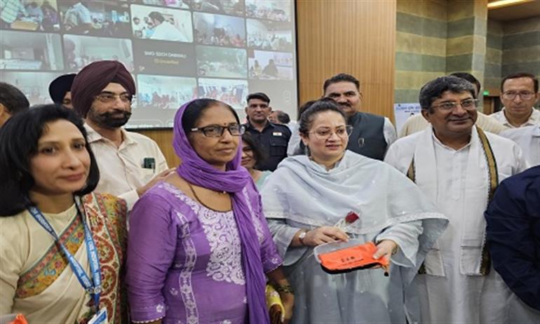 HM Rao launches Ujjwal Drishti Haryana Abhiyan from Hisar