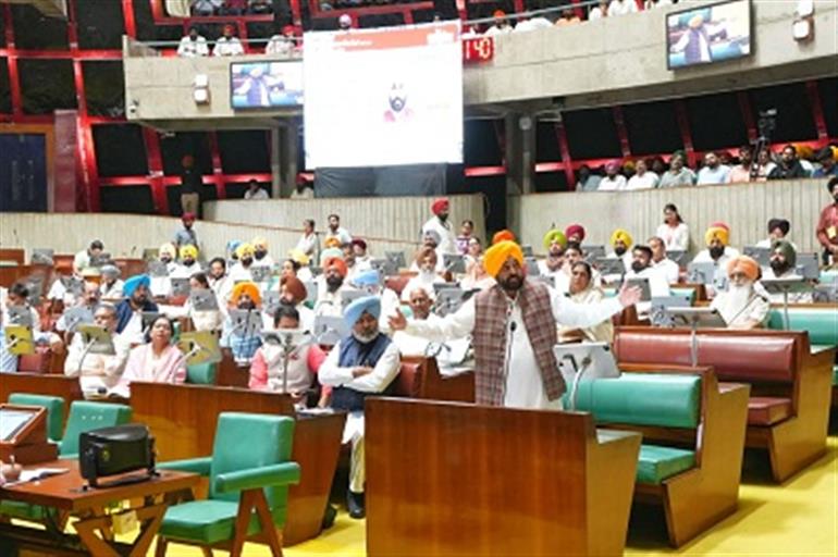  Punjab VS passes historic resolution to oppose deployment of CISF at Dams