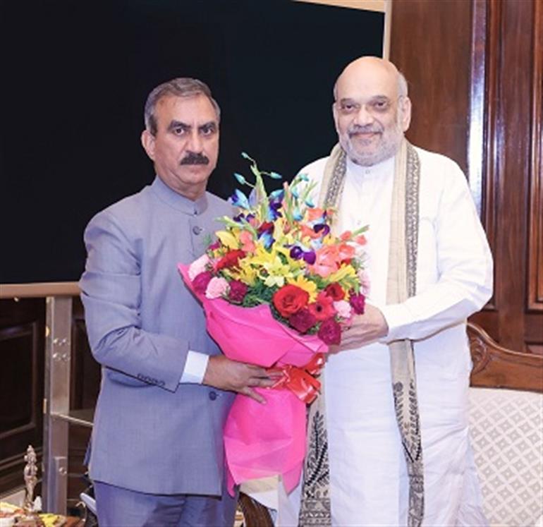 CM Sukhu seeks enhanced central aid for flood-hit Himachal