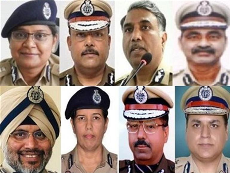 Eight IPS officers promoted to DGP Rank with immediate effect