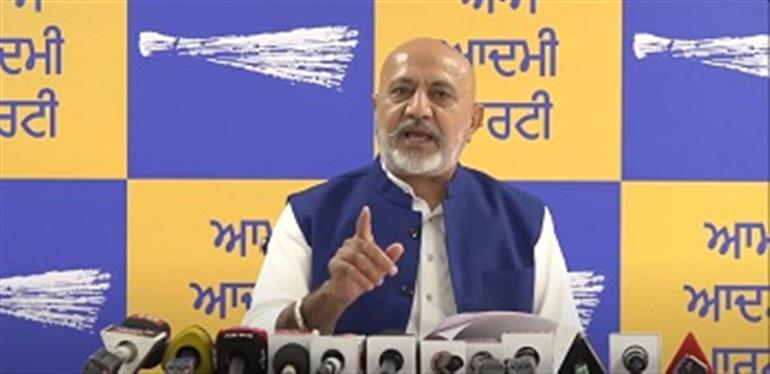 Sukhbir Badal Making Absurd Statements to Deflect From His Role in Sacrilege Cases: AAP