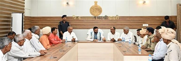 CM Saini holds constructive dialogue with farmers