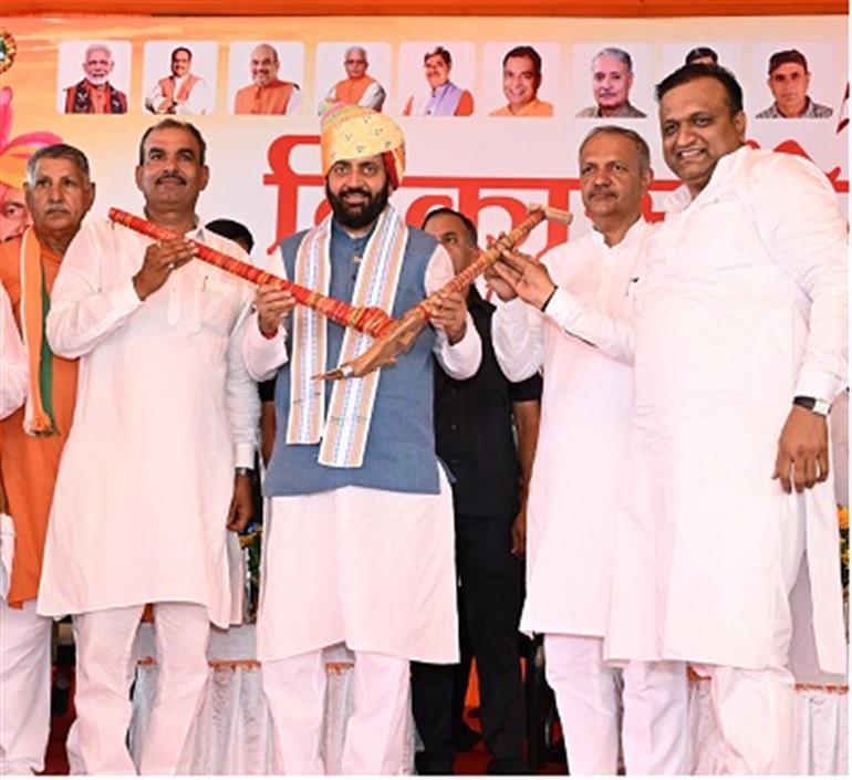 CM announces Major Development Bonanza for Badhra Constituency