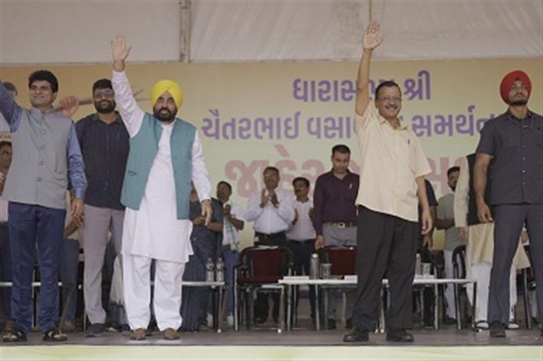 BJP’s exit from Gujarat is certain; this time people will say ‘bye bye BJP’: Arvind Kejriwal