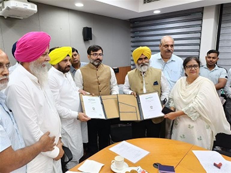 IIT Rupnagar and Govt Polytechnic College Amritsar Sign MoU