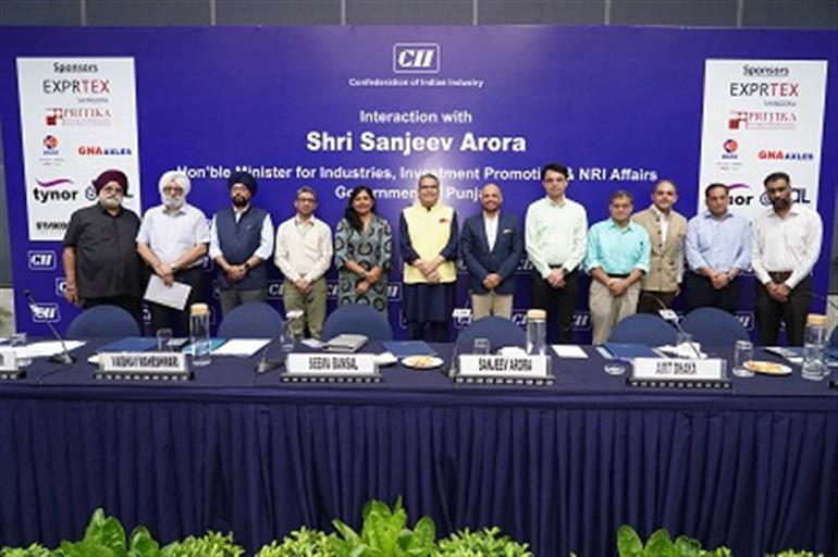 Arora meets industrialists in CII event, invites industry feedback and collaboration to strengthen policy implementation