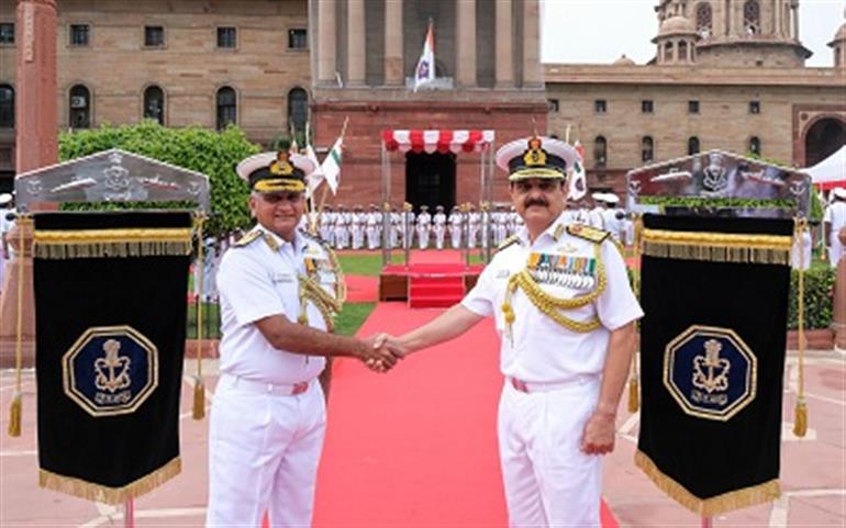 Vice Admiral Sanjay Vatsayan Takes Charge as 47th Vice Chief of Naval Staff