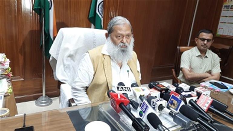 Union Defence Minister gives consent for the inauguration of Ambala Cantonment Airport : Vij