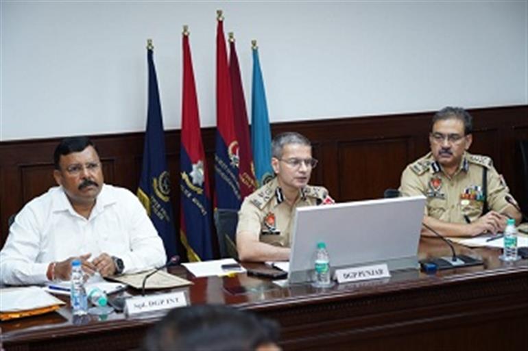 DGP chairs state level meeting to review Yudh Nashian Virudh & assess law and order situation