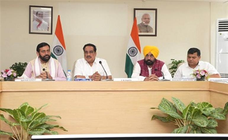 Indus water can be instrumental in saving the groundwater of Punjab for future generations : CM