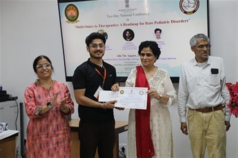 Two-Day National Conference on “Multi-Omics to Therapeutics: A Roadmap for Rare Pediatric Disorders” Concludes