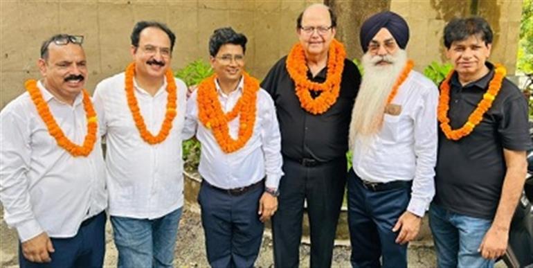Saroj Singh Chauhan elected as the new President of Chandigarh Photographers Association
