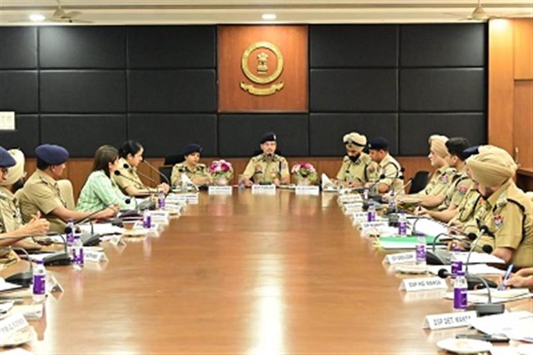 Punjab reviews law & order situation in Ferozepur, Faridkot, Bathinda & Patiala ranges