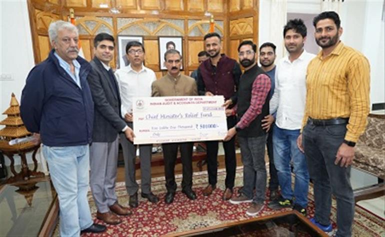 Himachal : Contribution towards disaster relief fund