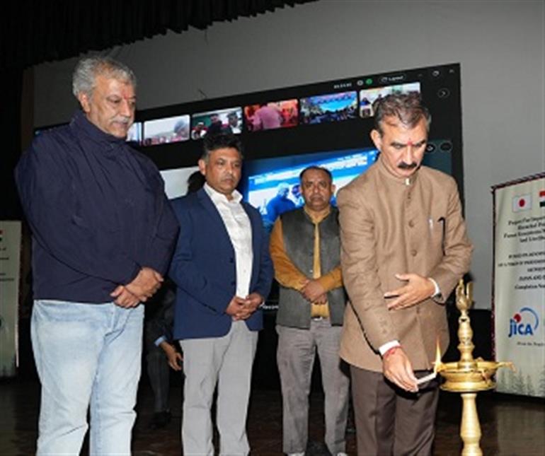 Himachal : CM inaugurates state-level Van-Mahotsav