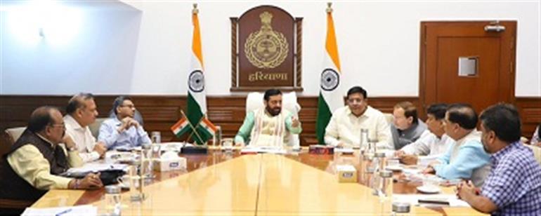 CM reviews progress on the Development of the Agroha Archaeological Site