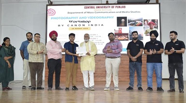 World Photography Week Celebrations at Central University of Punjab