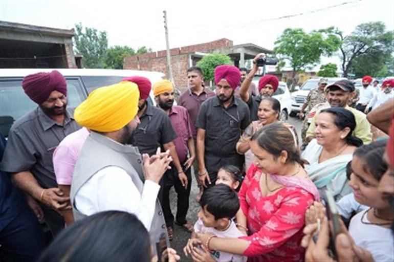 CM Deploys Helicopter for Flood Relief; undertake field visits of affected areas with Cabinet Colleagues