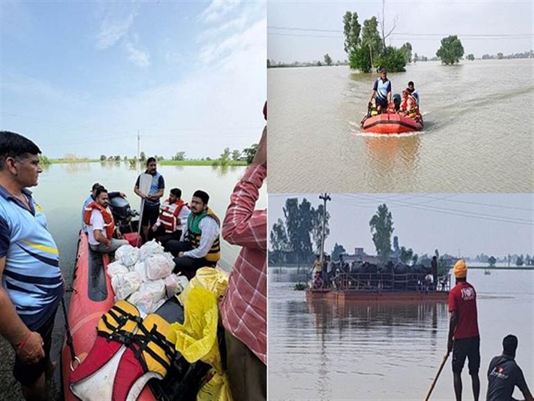 5,290 People Evacuated from Flood-Affected Areas