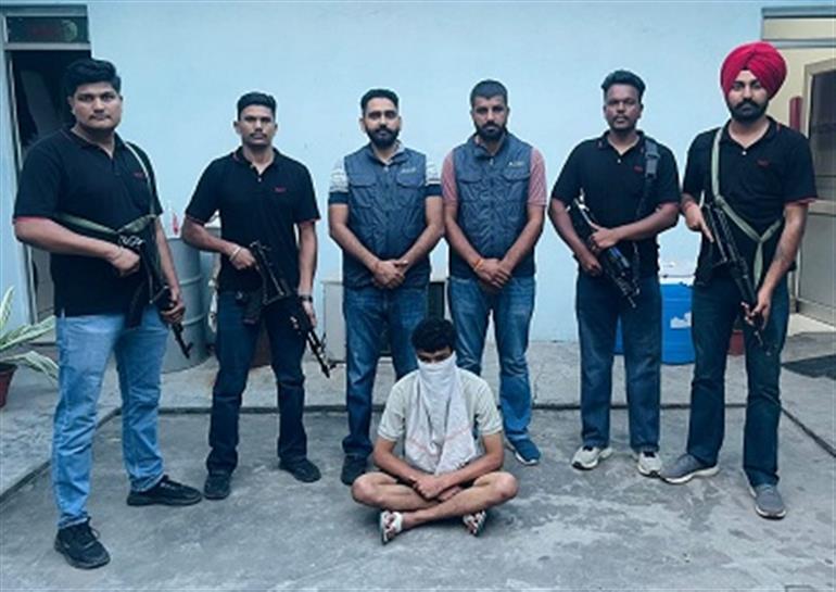 Rakesh Gaggi&39;s murder case : Police nabs shooter from Kharar; Pistol recovered