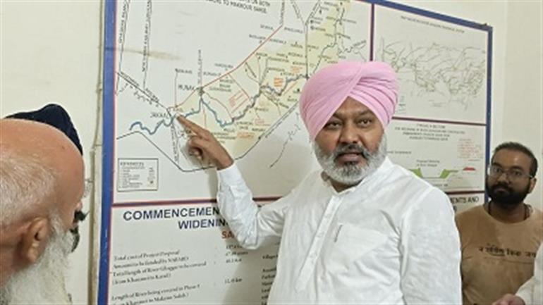 FM Cheema Urges Union Govt to Push Haryana to Withdraw Court Stay on Ghaggar River Widening