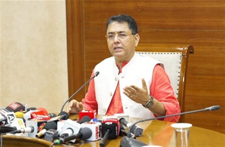 Aman Arora demands 20K CR relief package, decries BJP leaders &39;Flood Tourism&39;