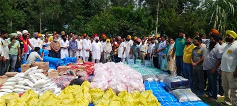Cabinet Minister Harjot Bains launches “OPERATION RAHAT” from Nangal
