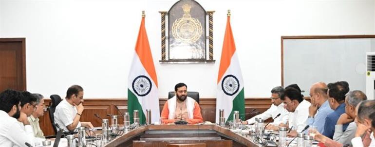 CM Saini chairs high-level meeting on cleanliness campaign in state