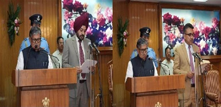 Punjab governor administers oath of two PPSC official members