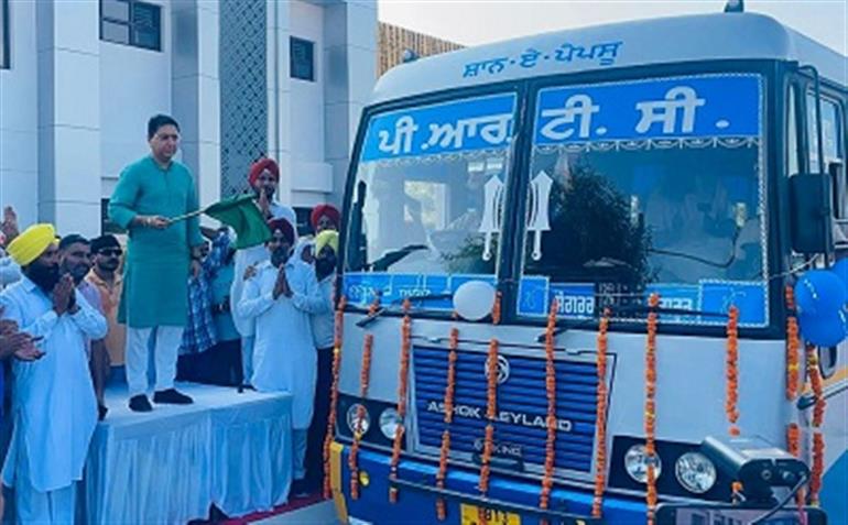 Aman Arora inaugurates first-of-kind bus stand with integrated sports facility in Sunam&39;s town