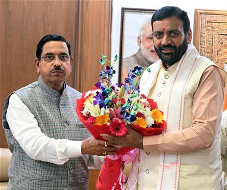 CM Saini meets Union Food and Supplies Minister to discuss Farmer Welfare and Procurement issue