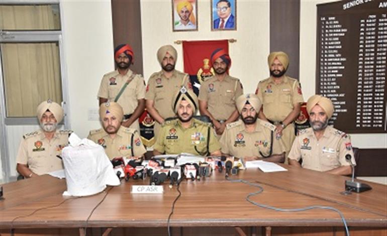Malwa region&39;s drug trafficking ring busted ; One held with 7.1kg Heroin
