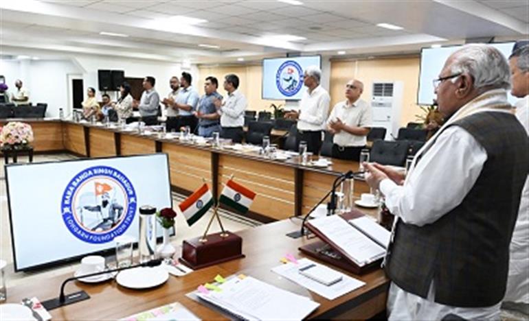 Baba Banda Singh Bahadur Lohgarh Foundation Trust’s Facebook page and Logo launched in Chandigarh