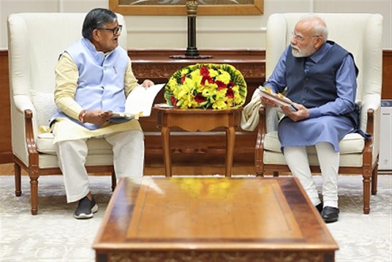 Punjab Governor Gulab Kataria meets PM Modi