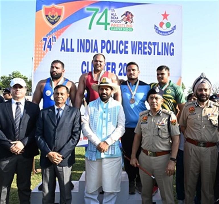 Sports and Police Complement Each Other in Discipline and Fitness: CM Saini