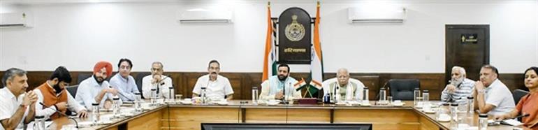 Review Meeting on Sikh Museum and the Guru Ravidas Museum held