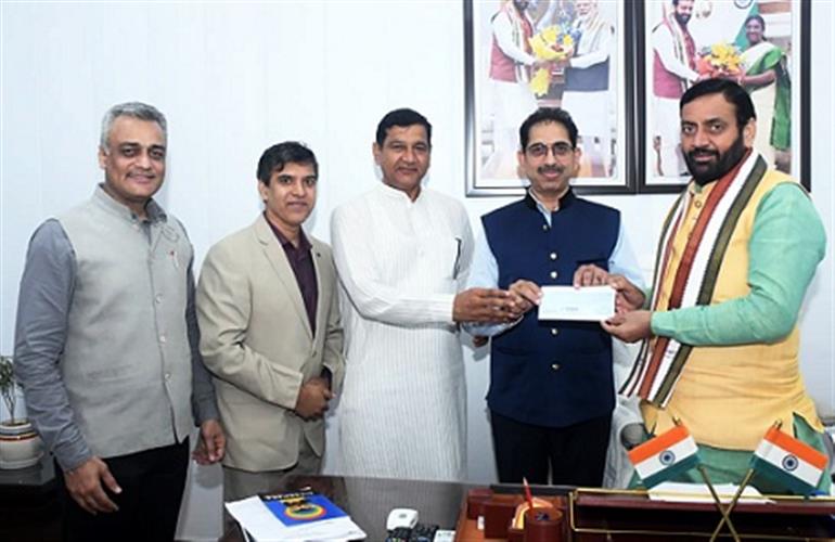 Intersoft Company contributes Rs.36 Lakh for Revival of Saraswati River