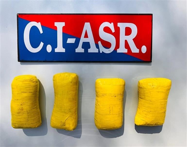 Two involved in cross-border smuggling held with 4kg heroin in Amritsar
