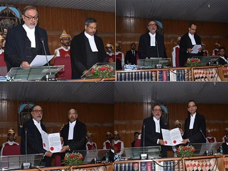 Jiya Lal and Romesh Verma were sworn as Judges of Himachal High Court