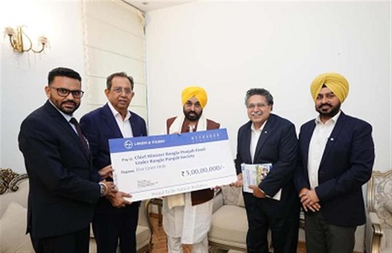 L&T contributes Rs 5Cr for Chardikala Mission