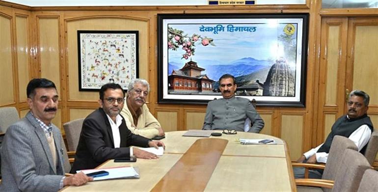 Himachal : CM reviews Rs. 145Cr utility duct project in Shimla
