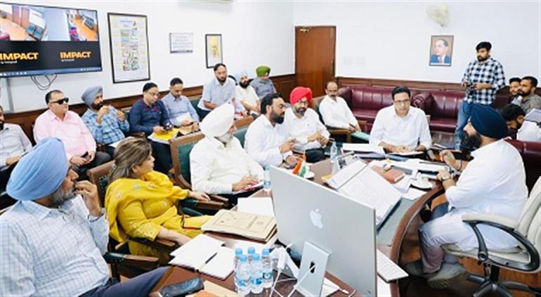 Bains orders roads upgradation for smooth travel to Sri Anandpur Sahib