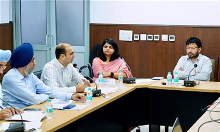 Ravjot Singh reviews progress of water supply projects by L&T IN Amritsar, Jalandhar & Patiala