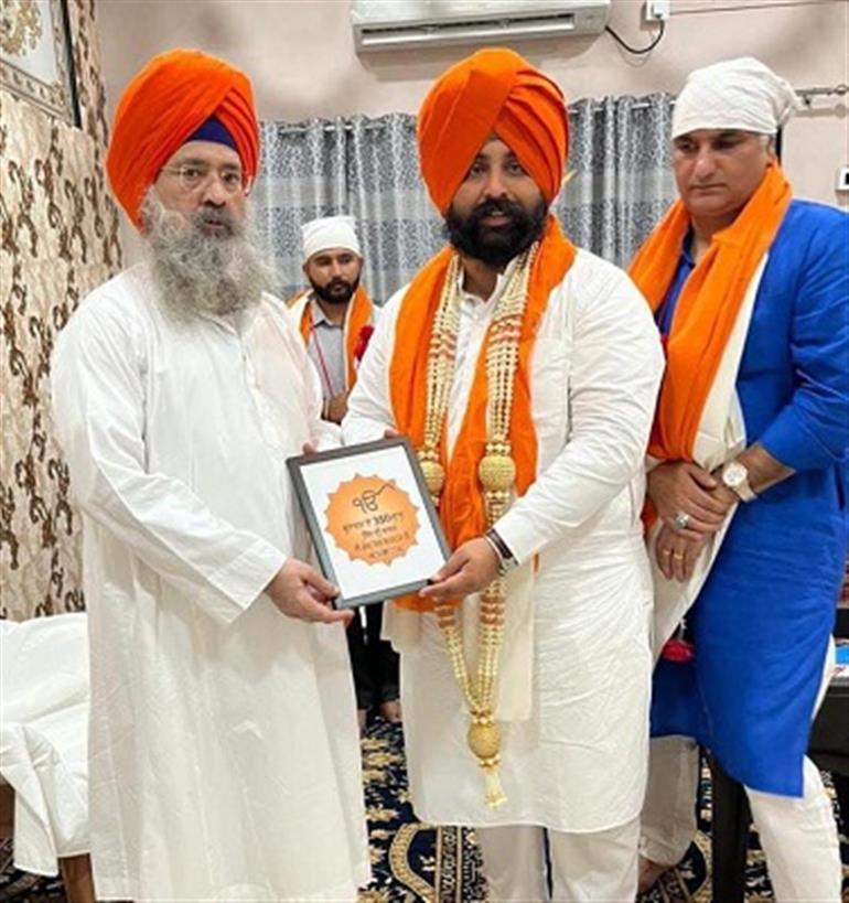 Bains & Bali extend invite to Jathedar Giani Kulwant Singh for Guru Tegh Bahadur Ji&39;s 350th Martyrdom day