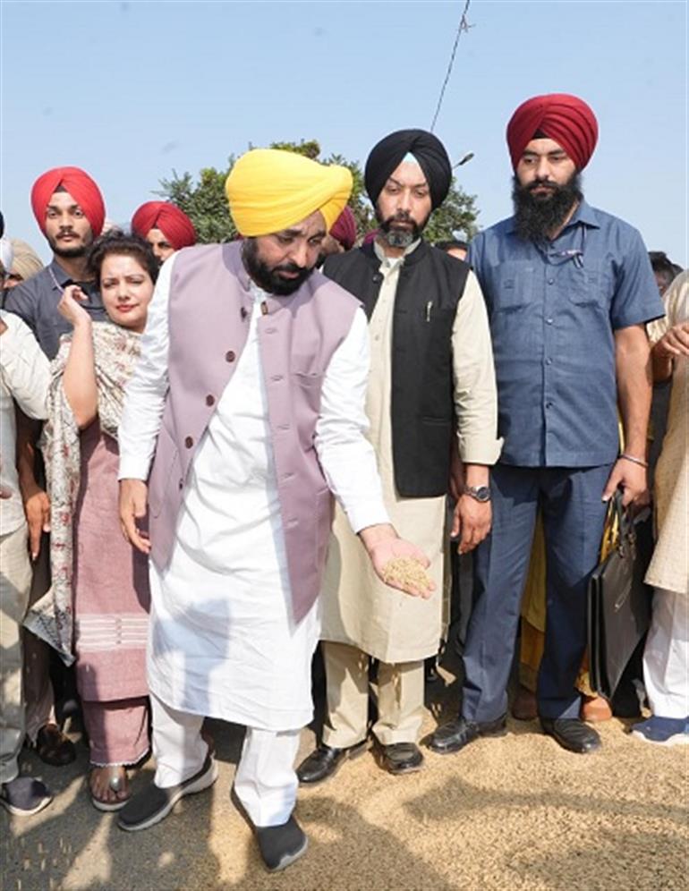 Around 61.01L MT procured in Punjab, Payment worth Rs 13073.07Cr made to farmers : CM
