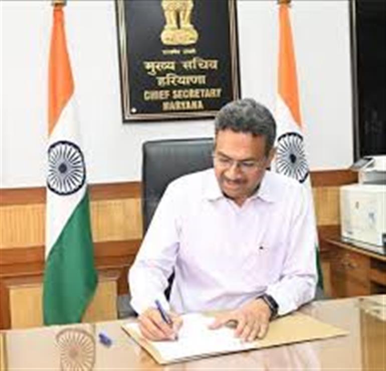 Haryana CS Reviews Preparations for Nationwide ‘Sardar@150 Unity March’