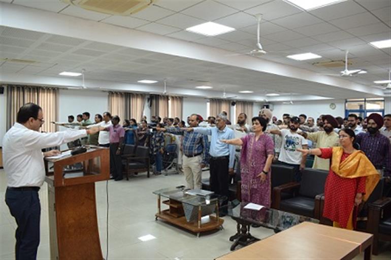 CU of Punjab Commences Vigilance Awareness Week with Integrity Pledge Ceremony